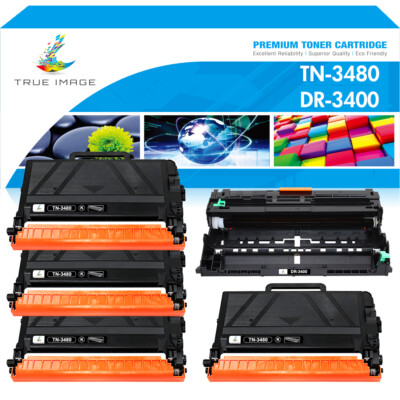 4 Toner + 1 Trommel Compatible with Brother HL-L5000D L5100DN L5200DW L6250DN