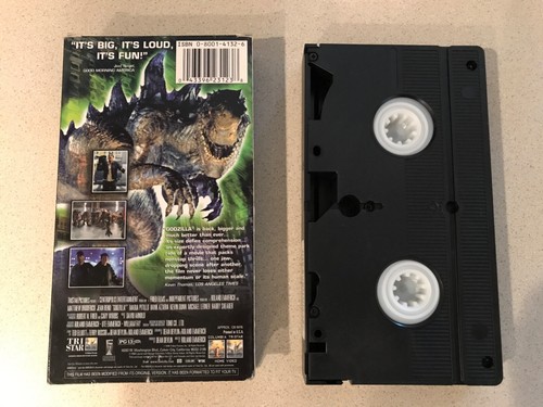 Godzilla (VHS, 1998) Matthew Broderick, Jean Reno - Picture 2 of 3