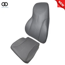 Seat Cover Combo For 2001-07 International Air Ride Driver Backrest&Bottom Gray