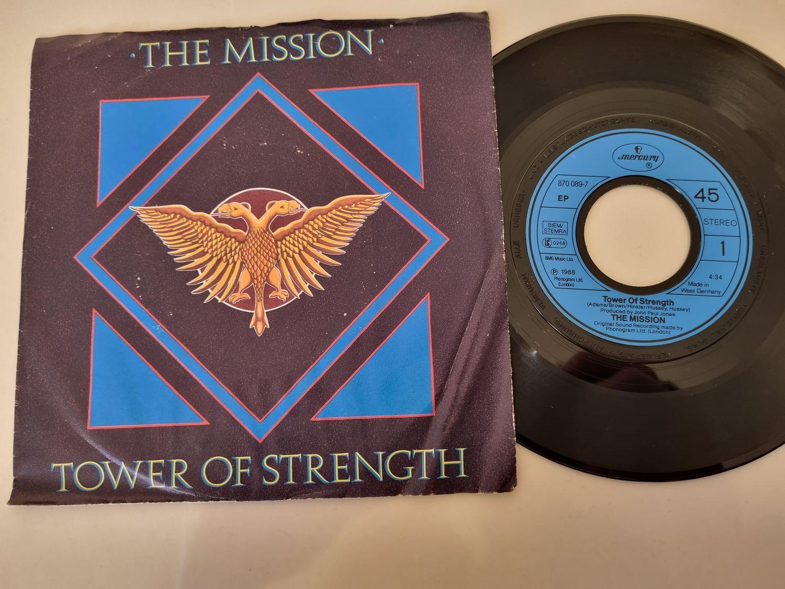 7"" Single The Mission - Tower of strength Vinyl Germany