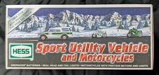 40th Anniversary Series HESS Sport Utility Vehicle And Motorcycles