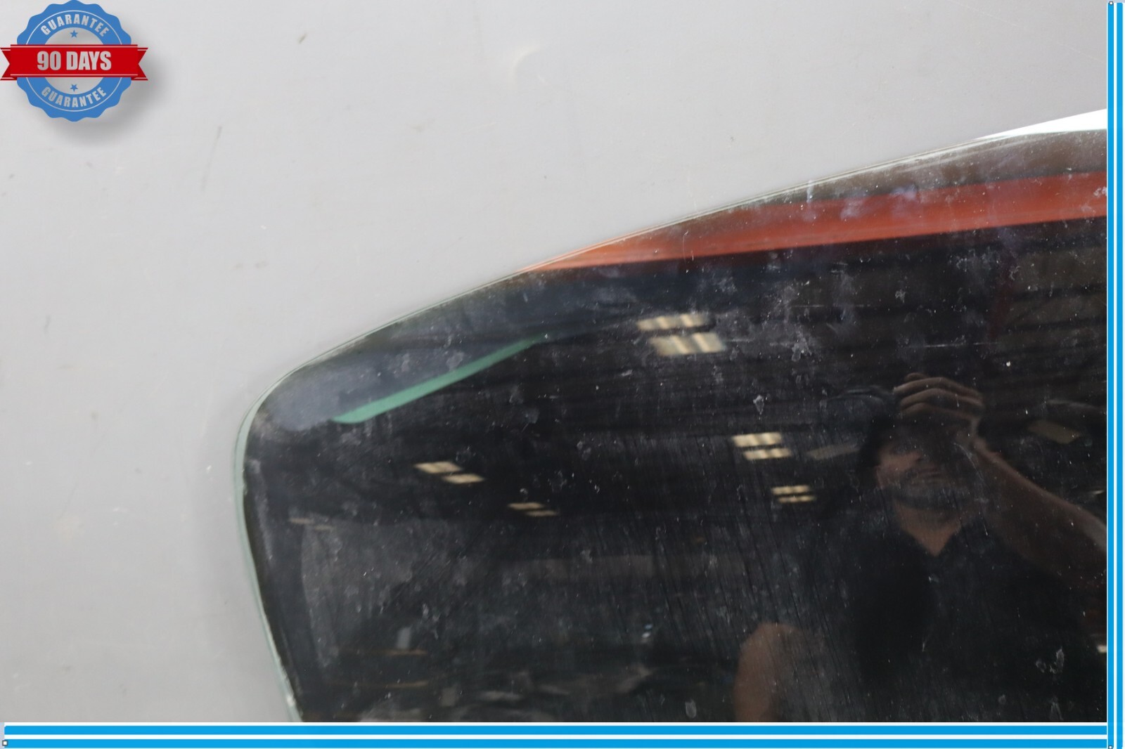 03-13 Maserati Quattroporte M139 Rear Right Passenger Side Window Glass Oem