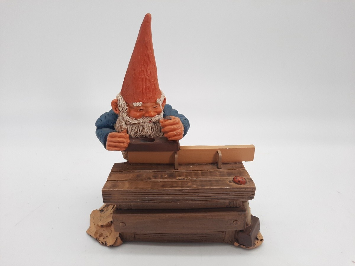 1993 Enesco Gnomes By Klaus Wicki Joseph Carpenter Figurine