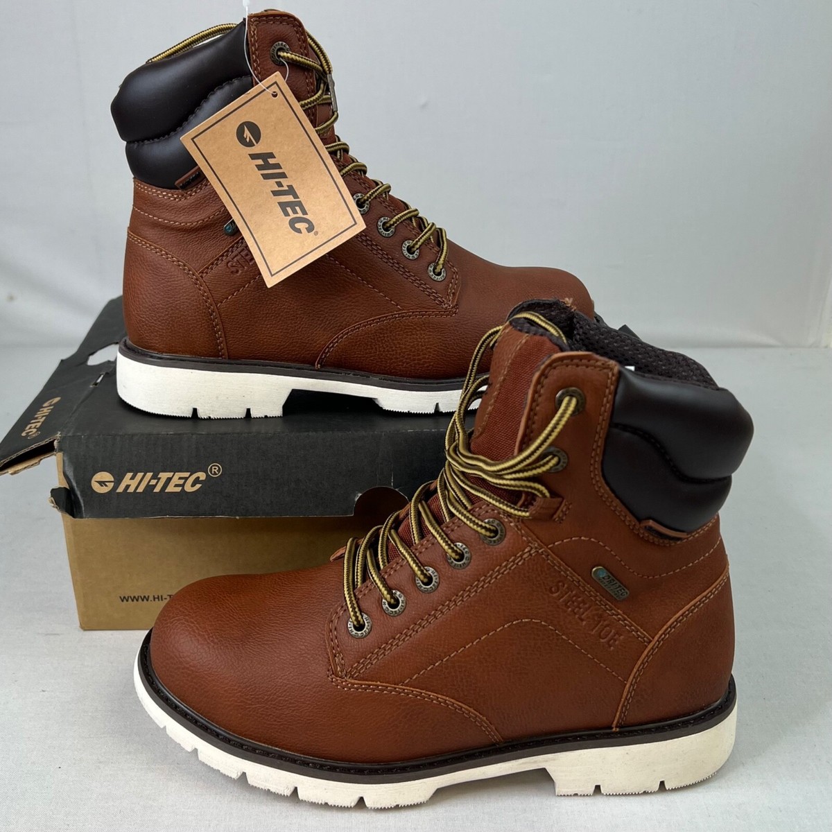 Hi Tec Safety Toe Work Boots Near Me HI-TEC Steel Toe Waterproof