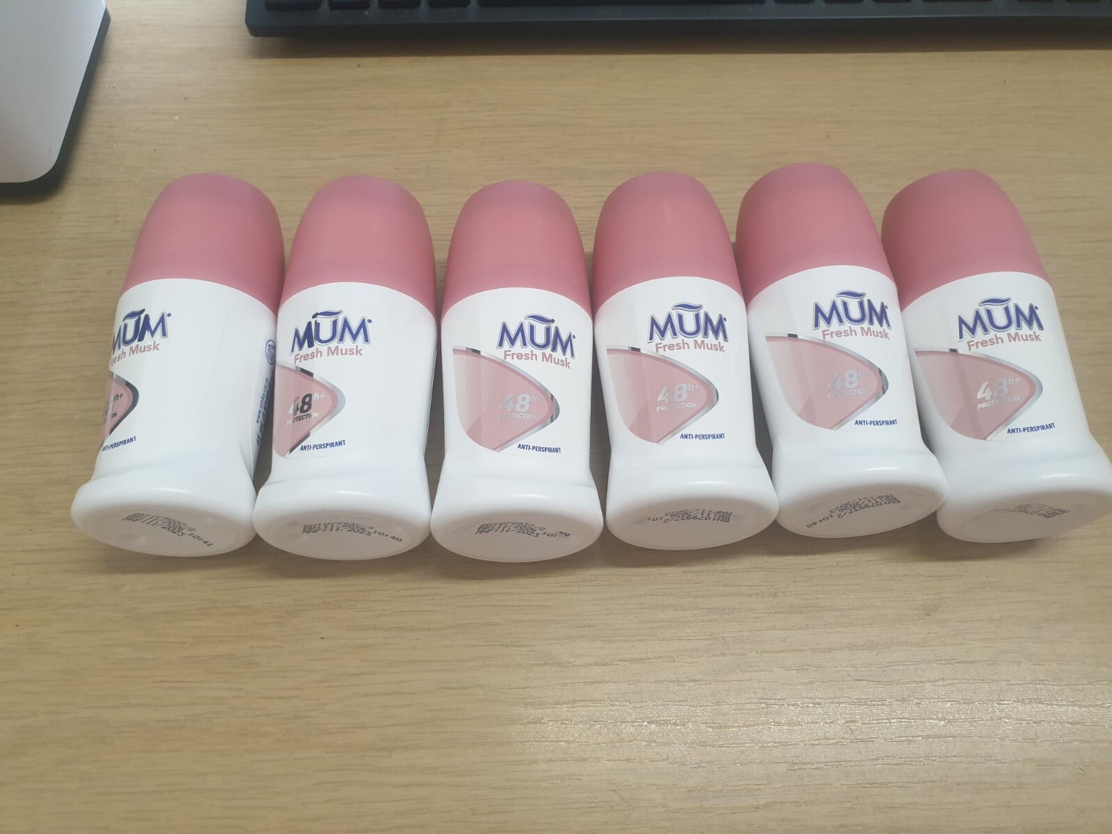 Mum Fresh Musk Anti-Perspirant Roll On 45ml X6 JUST £12.99 FREE POST