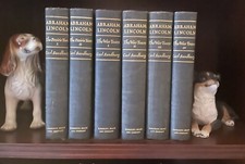 ABRAHAM LINCOLN by Carl Sandburg - First Editions - (Complete Six Volumes)