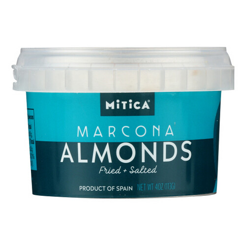 Minitub Almends Marcona 4 OZ (estuche de 12) por Mitica