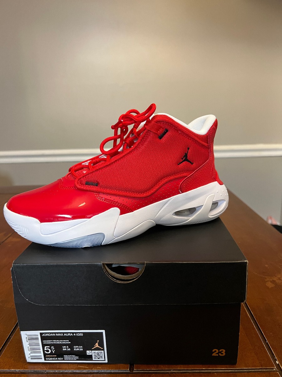 あかまる NEW SHOES JORDAN MAX AURA 4 UNIVERSITY RED DQ8404 601 | eBay