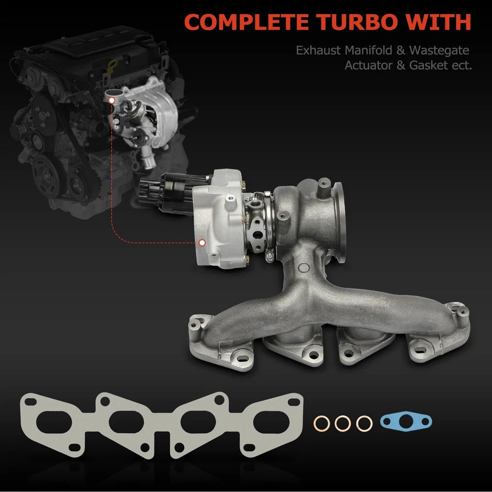Turbocompresor para Nissan Juke 2016-2017 Sentra 2017-2019 L4 1,6 L MGT1446SZ Foto 2 de 4