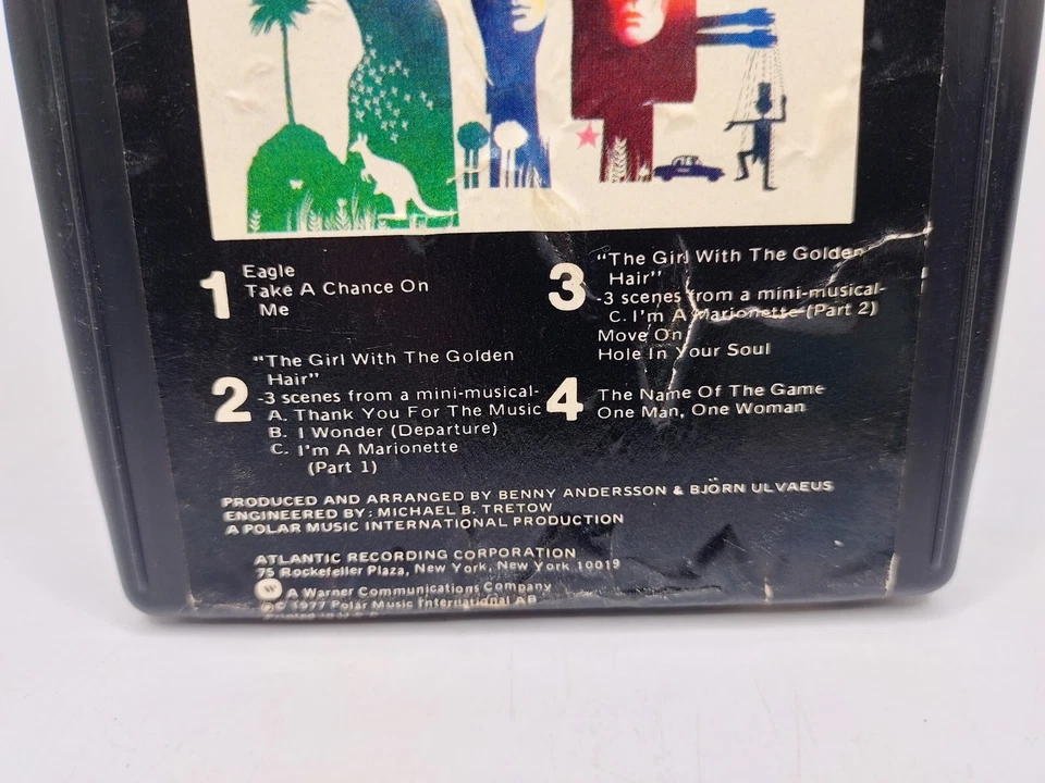 Vintage Abba The Album 8 Track Tape TP 19164 1977 Untested - Image 4 of 4