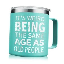 Christmas Gifts for Women, Birthday Funny Gifts for Her Mom, Light Green-14oz