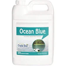 Sanco Industries Crystal Blue Ocean Blue Pond Dye - Aqua Blue Color - 1 Gallon