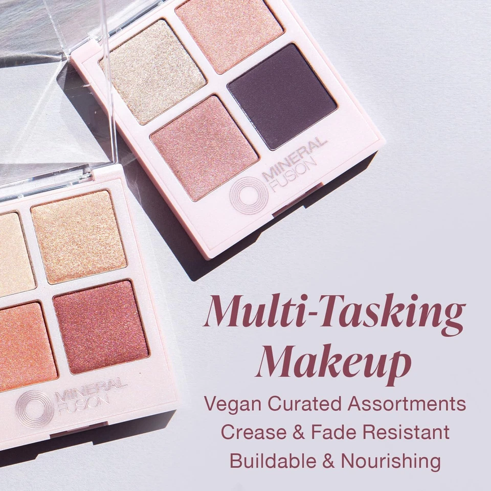 Mineral Fusion Speakeasy Refillable Eyeshadow Palette 0.25 oz New - Image 2 of 4