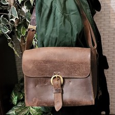 Preston Leather Maker Goods Saddlebag