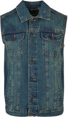 Denim Vest ärmellosen Jeansweste  | Urban Classics | TB514