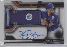 2016 Topps Strata Clearly Authentic Relics Kevin Plawecki #CAAR-KP Auto 0o9