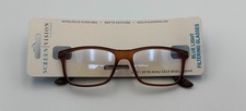 ICU Eyewear Screen Vision Blue Light Filtering Glasses Unisex with Brown Frame