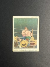 1910 T220 Champions John L. Sullivan And Jake Kilrain GD-VG Mecca Back