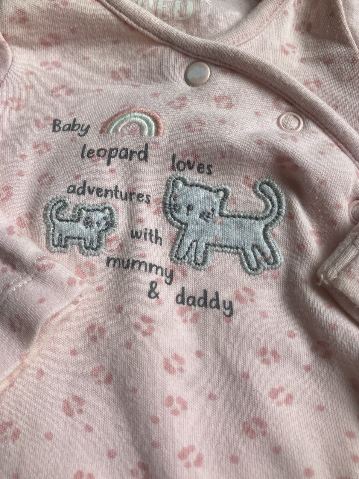 BASIC BABYGRO BUNDLE 🩷 Baby Girls Newborn Floral Pinks Nutmeg George image 9
