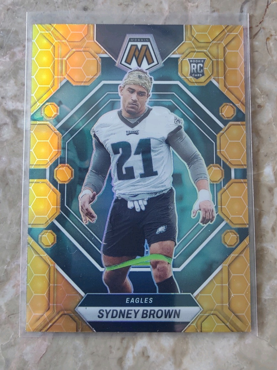 Sydney Brown Panini Mosaic #363 Gold