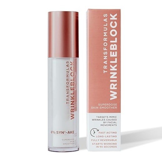 Transformulas WrinkleBlock Superdose Skin Smoother 50ml | Reduces Mimic Wrinkles