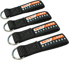 4 Pcs Heavy Duty Belt Loops Suspenders Loop Attachement for Suspenders Conne