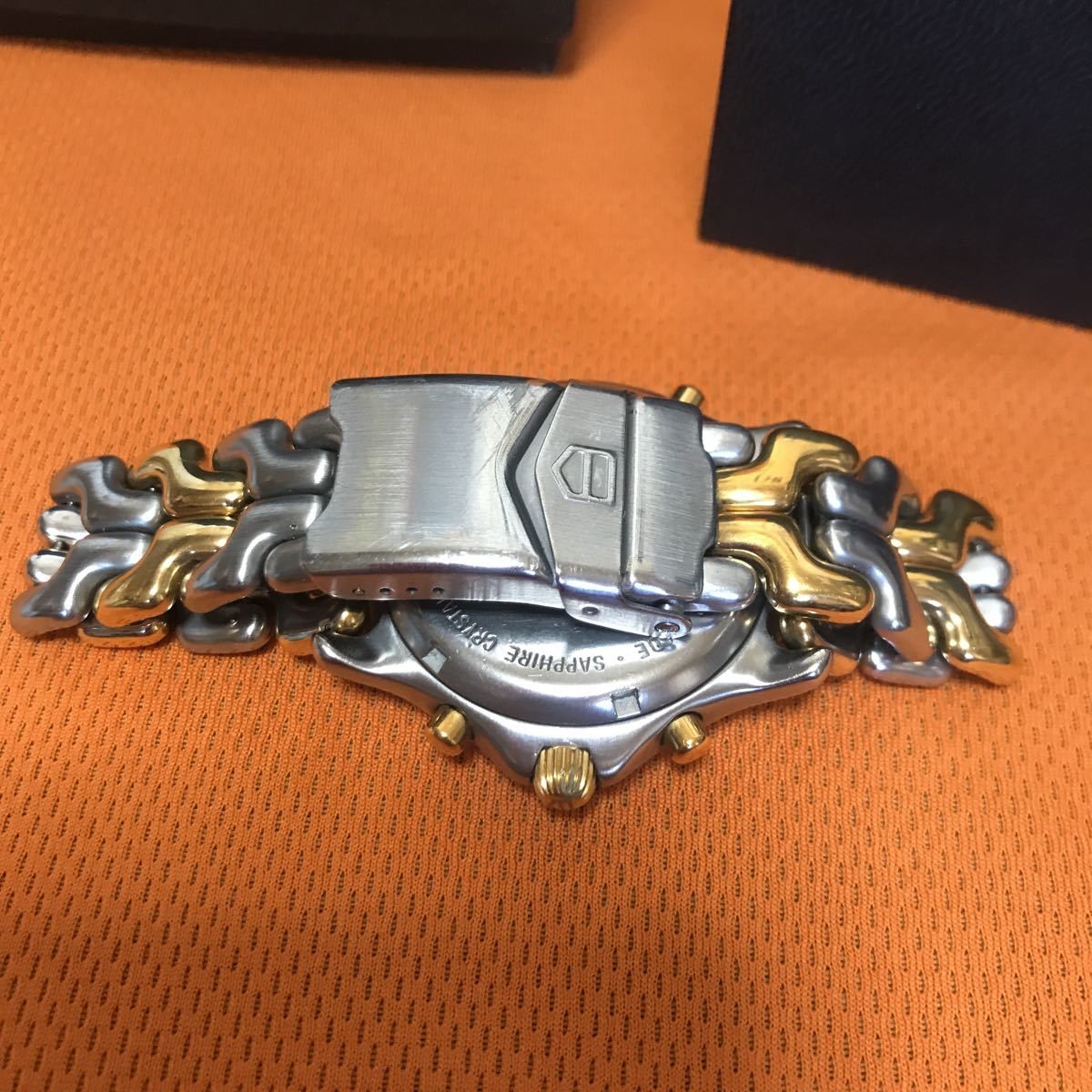 Tag Heuer Senna CG1123 Chronograph Quartz Watch Two Tone Needs Battery Men's image 6