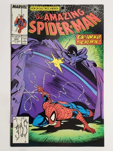 Amazing Spider-man #305 Marvel 1988 VF/NM 9.0 Prowler cover & appearance