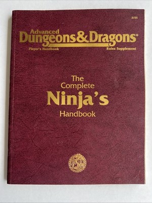 The Complete Ninja's Handbook #2155 AdvancedDungeons & Dragons Handbook