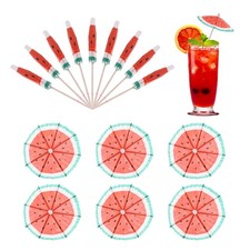 25 Pcs Drink Umbrellas Cocktail,3.9 Inch Cocktail Picks Toothpicks