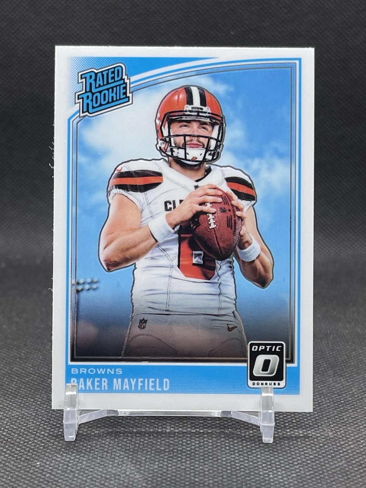 2018 Panini Donruss Optic #153 Baker Mayfield Rated Rookie Base