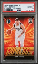 Luka Doncic 2024 PANINI DONRUSS OPTIC EXPRESS LANE | GOLD [#3/10]