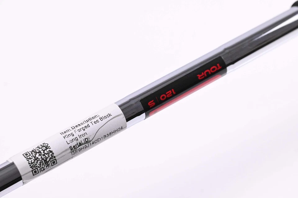 Left Hand Cobra King Forged Tec Black #3 Iron / 19 Degree / Stiff Flex KBS Tour - Image 4 of 4