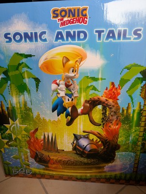 First4Figures Sonic The Hedgehog - Sonic&Tails Resin Statue, Standard Edition