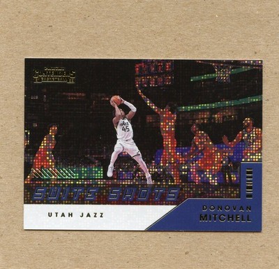 2021-22 Panini Contenders Suite Shots Donovan Mitchell #19....NM+
