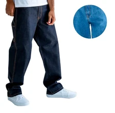 Men's Streetwear Cotton Baggy Fit Carpenter Denim Jean Pants MADE IN USA