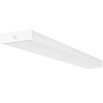 HYKOLITY 4FT LED Wraparound Light 40W 4400lm 4000K 2-lamp 32W Fluorescent Equiv. 4