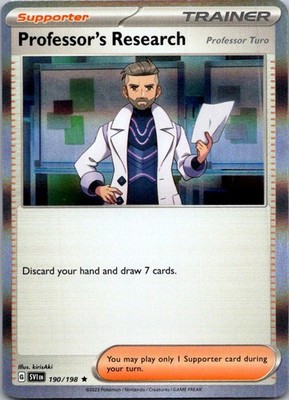 Professor's Research - SV01: Scarlet & Violet Base Set 190/198 NM Holo