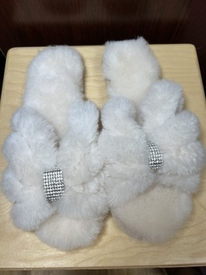 Emu Australia Slippers Sheepskin Corella Crystal Rhinestones Size 8 NWOT