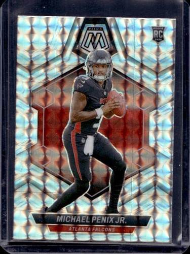 2024 Panini Mosaic Michael Penix Jr. RC Mosaic Prizm Rookie #308 Falcons