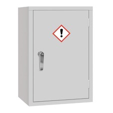 COSHH Cabinet Single Door Grey 10Ltr - CD994
