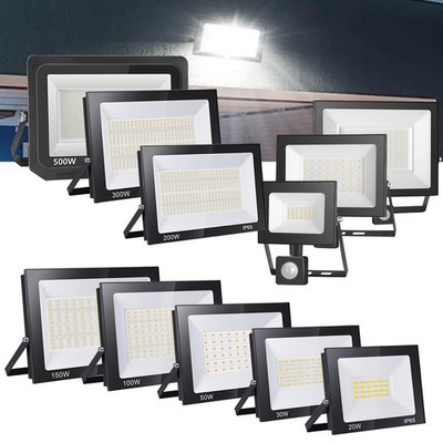10W-500W LED Strahler Außen Fluter Baustrahler Flutlicht Scheinwerfer 230V IP65