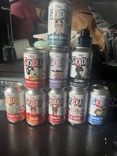 Funko Soda Chase lot of 9 still sealed in bags and it’s coin 