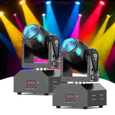 DJ Lights Moving Head Mini LED Moving Head Light RGBW Stage Lighting Beam Spo...