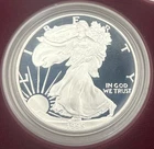 1995-W 1oz Proof American Silver Eagle 10th Anniversary
