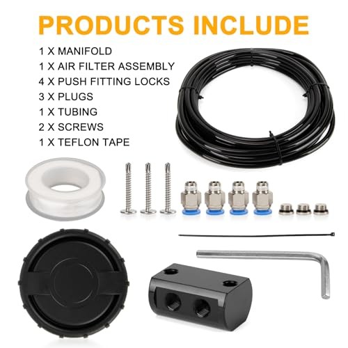  Differential Breather Kit - 170112 Differential Axle Breather Kit 