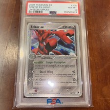 Scizor ex 108/115 Unseen Forces Holo PSA 8 Swirl 💫💫 on eBay