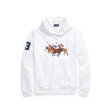Polo Ralph Lauren Men's Triple-Pony Fleece Hoodie  Large  188 Retail