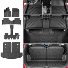 powoq 6 7 Seats Fuel Floor Mat Compatible with 2021-2026 KIA Sorento Cargo Ma...