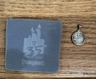 Walt Disneyland 35 Years of Magic  1/10oz .999 Silver Round Coin Pendant Charm